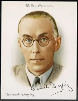English Novelist Biography Prints: George Warwick Deeping