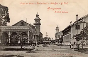 Georgetown, Guyana Print circa 1901