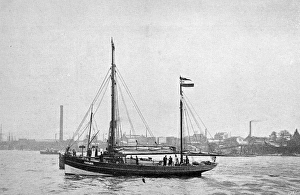 German Fishing Boat Matador setting off for the North Pole German Fishing Boat Matador setting off for the North Pole
