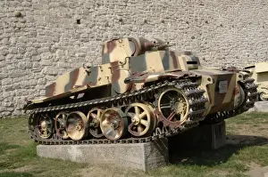 German Military Equipment Prints: German tank