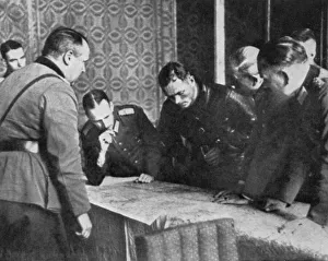 Germany and Russia discuss the division of Poland, 1939 Germany and Russia discuss the division of Poland, 1939