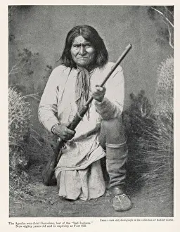 Geronimo Print, 1905