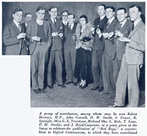 Gertrude Trevelyan with other contributors to Red Rags: Essays of Hate from Oxford Gertrude Trevelyan with other contributors to Red Rags: Essays of Hate from Oxford