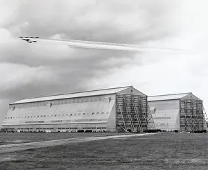 Giant Airship Hangars at Cardington, Bedfordshire with t? Giant Airship Hangars at Cardington, Bedfordshire with t?