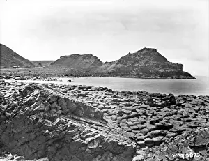 Early 20th Century Print of Giants Causeway Stookans