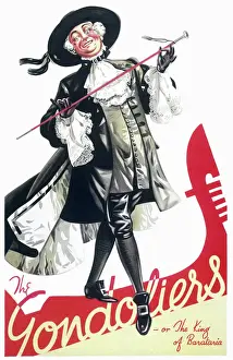 The Gondoliers Theatre Poster Print (1889)
