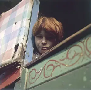 Ginger-Haired Gypsy Boy Print