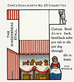 Early 20th Century Toys Prints: Gingerbread stall