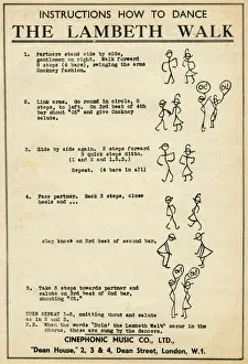 Me and My Girl - Instructions how to dance the Lambeth Walk Me and My Girl - Instructions how to dance the Lambeth Walk