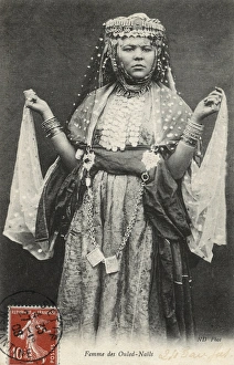 Girl of the Ouled Nails - Algeria - North Africa Girl of the Ouled Nails - Algeria - North Africa