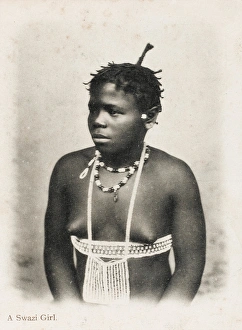 Girl from Swaziland - Southern Africa Girl from Swaziland - Southern Africa