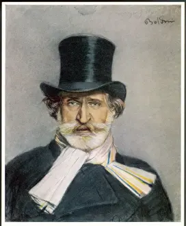 19th Century Art Prints: Giuseppe Verdi / Boldini