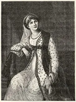 Opera Singers 19th Century Prints: Giuseppina Grassini
