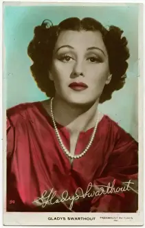 Gladys Swarthout Print, American Opera Singer 1900-1969