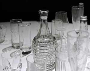 Glassware. Glasses, bottles and jars. Waino Aaltonen Museum Glassware. Glasses, bottles and jars. Waino Aaltonen Museum
