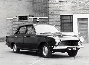 GLC-LFB - Ford Cortina staff car at Lambeth HQ GLC-LFB - Ford Cortina staff car at Lambeth HQ