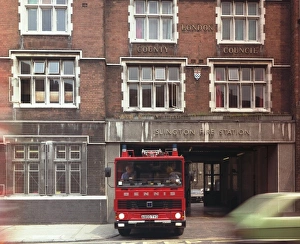 GLC-LFB Islington fire station, Upper Street GLC-LFB Islington fire station, Upper Street