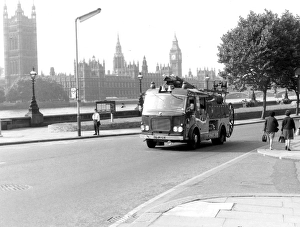 GLC-LFB Lambeths pump escape on the road GLC-LFB Lambeths pump escape on the road