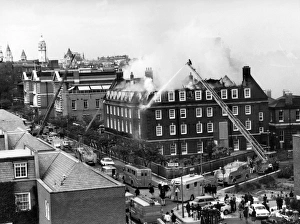 GLC-LFB Major fire, Chelsea Hospital, Pimlico GLC-LFB Major fire, Chelsea Hospital, Pimlico
