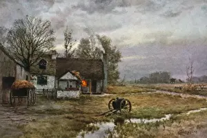 Cloudy Day Landscape Prints: In the gloaming