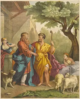 God Instructs Abraham to Migrate - Print