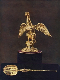 The Golden Ampulla and the Anointing Spoon The Golden Ampulla and the Anointing Spoon