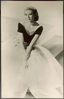 Celebrity Prints: Grace Kelly Print - Elegant Film Actress in Dress
