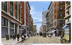 Granby Street, looking south - Norfolk Virginia, USA Granby Street, looking south - Norfolk Virginia, USA