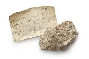 Granite Print from Kaitee Range, India c.1837