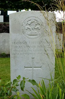 Grave of 2nd Lt Raymond Lodge, Birr Cross Roads CWGC Grave of 2nd Lt Raymond Lodge, Birr Cross Roads CWGC