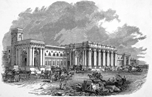 The Great Central Railway Station at Newcastle The Great Central Railway Station at Newcastle