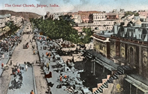 The Great Chowk, Jaipur, Rajasthan, India The Great Chowk, Jaipur, Rajasthan, India