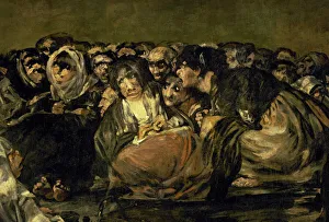 The Great He-Goat, 1820-1823, by Francisco de Goya The Great He-Goat, 1820-1823, by Francisco de Goya