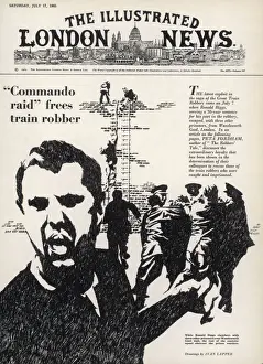 Front Page Print: Ronnie Biggs' Wandsworth Gaol Escape