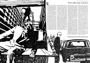 The Great Train Robbery-'train robber leaps to freedom The Great Train Robbery-'train robber leaps to freedom