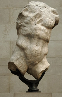 Greece. Athens. Parthenon West Pediment. Figure of Hermes. A Greece. Athens. Parthenon West Pediment. Figure of Hermes. A