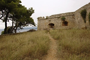 Greece. Peloponesse. Pylos. Fortress of Niokastro. Ottoman c Greece. Peloponesse. Pylos. Fortress of Niokastro. Ottoman c