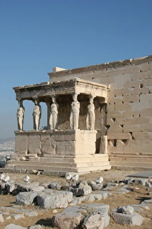 Greek Art. Erechtheion. Porch of the Caryatids. Acropolis Greek Art. Erechtheion. Porch of the Caryatids. Acropolis