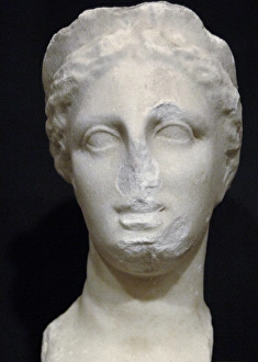 GREEK ART. REPUBLIC OF ALBANIA. Bust of Aphrodite GREEK ART. REPUBLIC OF ALBANIA. Bust of Aphrodite