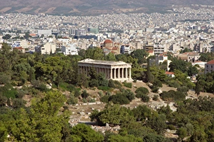 Greek Art. Temple of Hephaestus or Theseion. Agora of Athens Greek Art. Temple of Hephaestus or Theseion. Agora of Athens