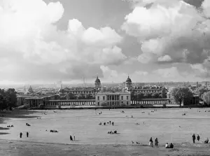 Greenwich Park Print: Queens House and Royal Naval College