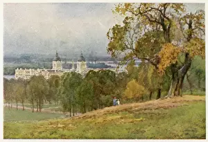 Greenwich Park Print C1910