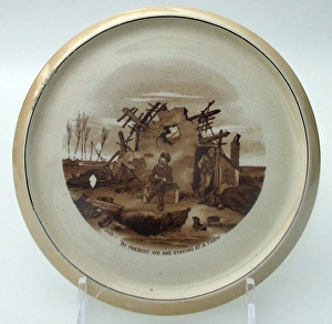 Grimwades Bairnsfather Ware Winton teapot plate Grimwades Bairnsfather Ware Winton teapot plate