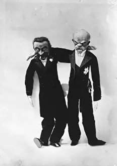 Political Satire Artwork Prints: Grotesque Dolls