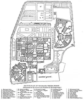 Ground plan of Coldbath Fields Prison Ground plan of Coldbath Fields Prison