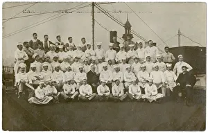 Group photo, Carlton Hotel kitchen staff, London Group photo, Carlton Hotel kitchen staff, London