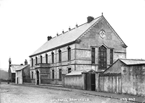 Early 1900s Photography NI Prints: Guildhall, Saintfield