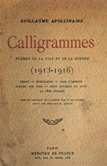 Guillaume Apollinaire (1880 A?i? 1918). French poet. Calli Guillaume Apollinaire (1880 A?i? 1918). French poet. Calli