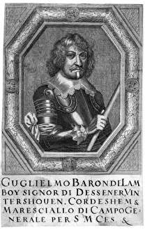 Historical Figures Of Europe Prints: Guillaume Comte Lamboy