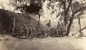 Gun parts of ANR on Rufiji River, East Africa, WW1 Gun parts of ANR on Rufiji River, East Africa, WW1